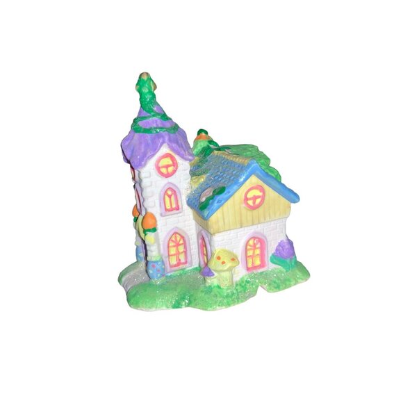 Happy Hollow 2004 Easter Village Ceramic House - Picture 4 of 13